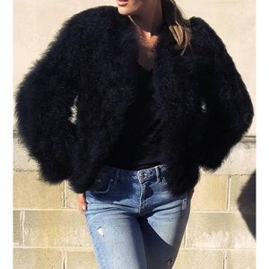 Zaliah Feather Jacket